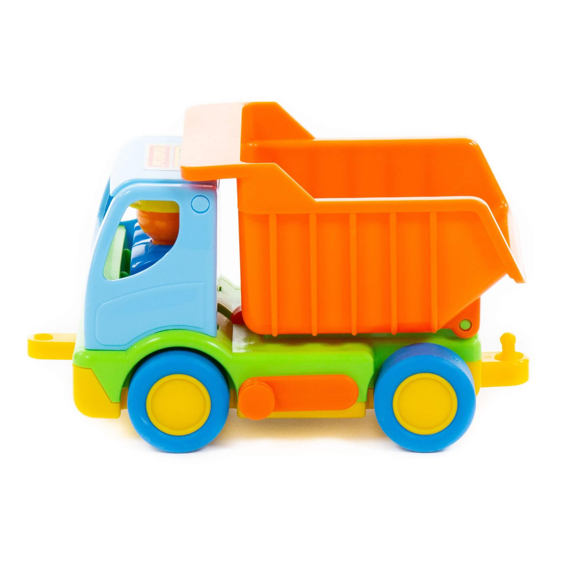 Автомобиль с цистерной "Мой первый грузовик" "PROliv" 84897 оранжевый | Магазин канцтоваров и игрушек Львёнок