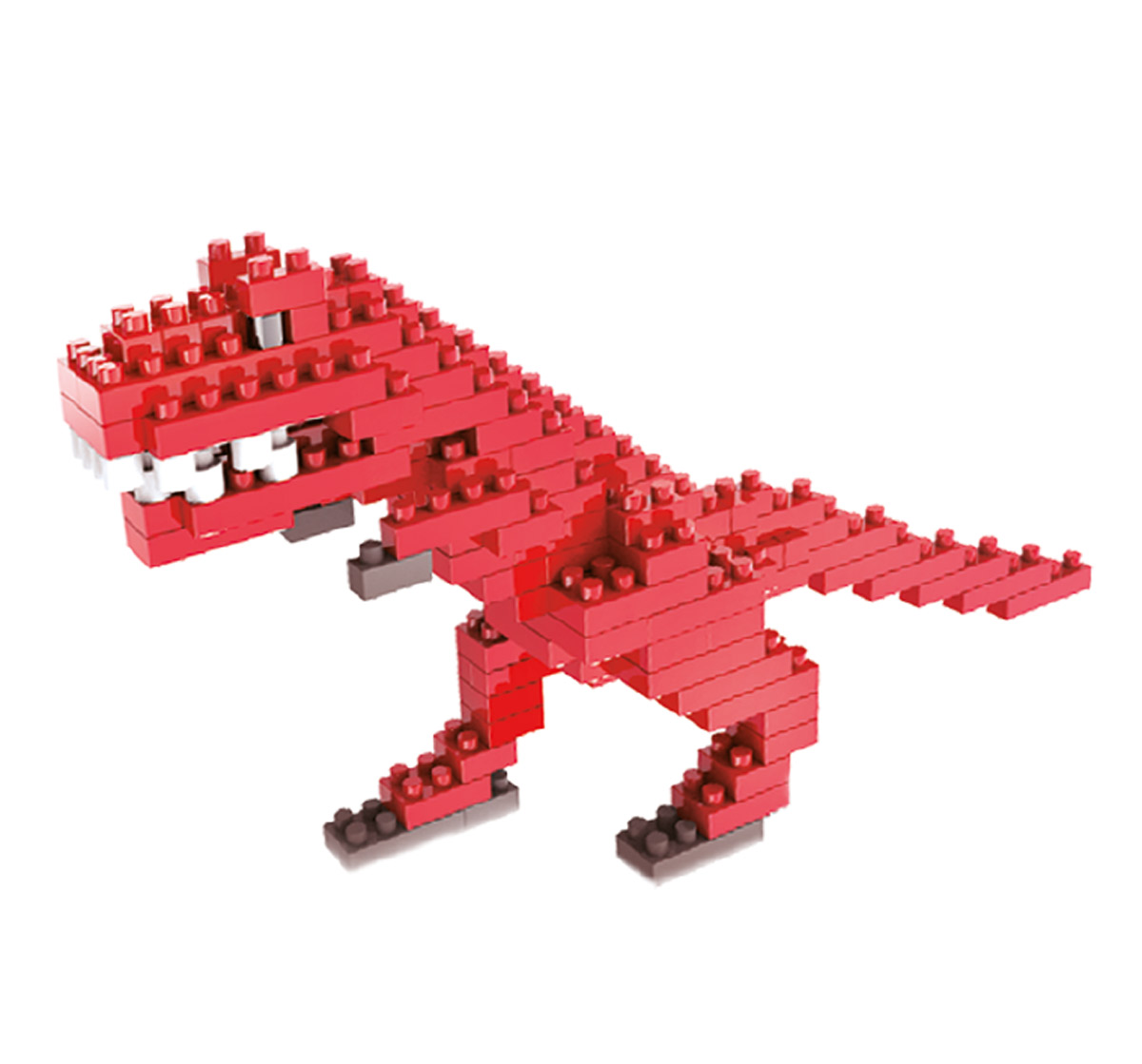 Конструктор пластиковый 129 элементов №14 Тираннозавр Рекс PLK-01 | Магазин канцтоваров и игрушек Львёнок