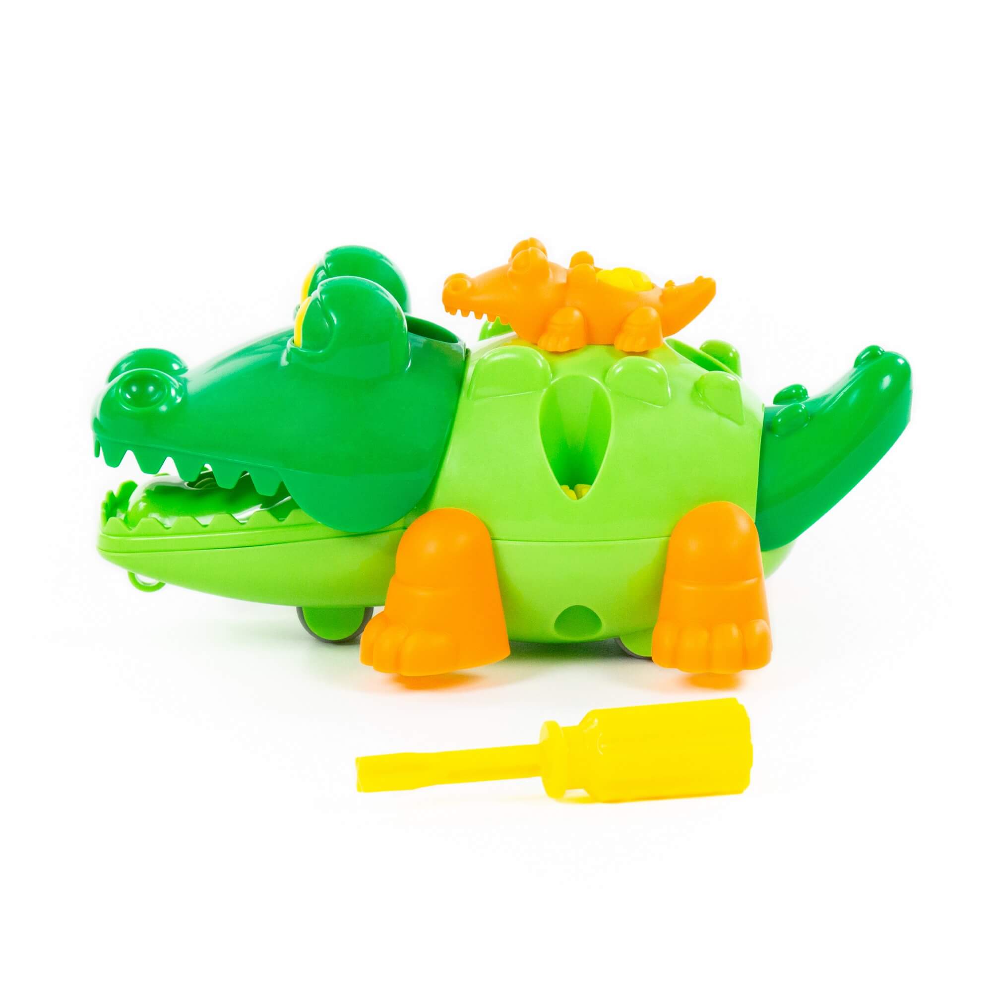Конструктор "Крокодил" 17 элементов 84446 | Магазин канцтоваров и игрушек Львёнок