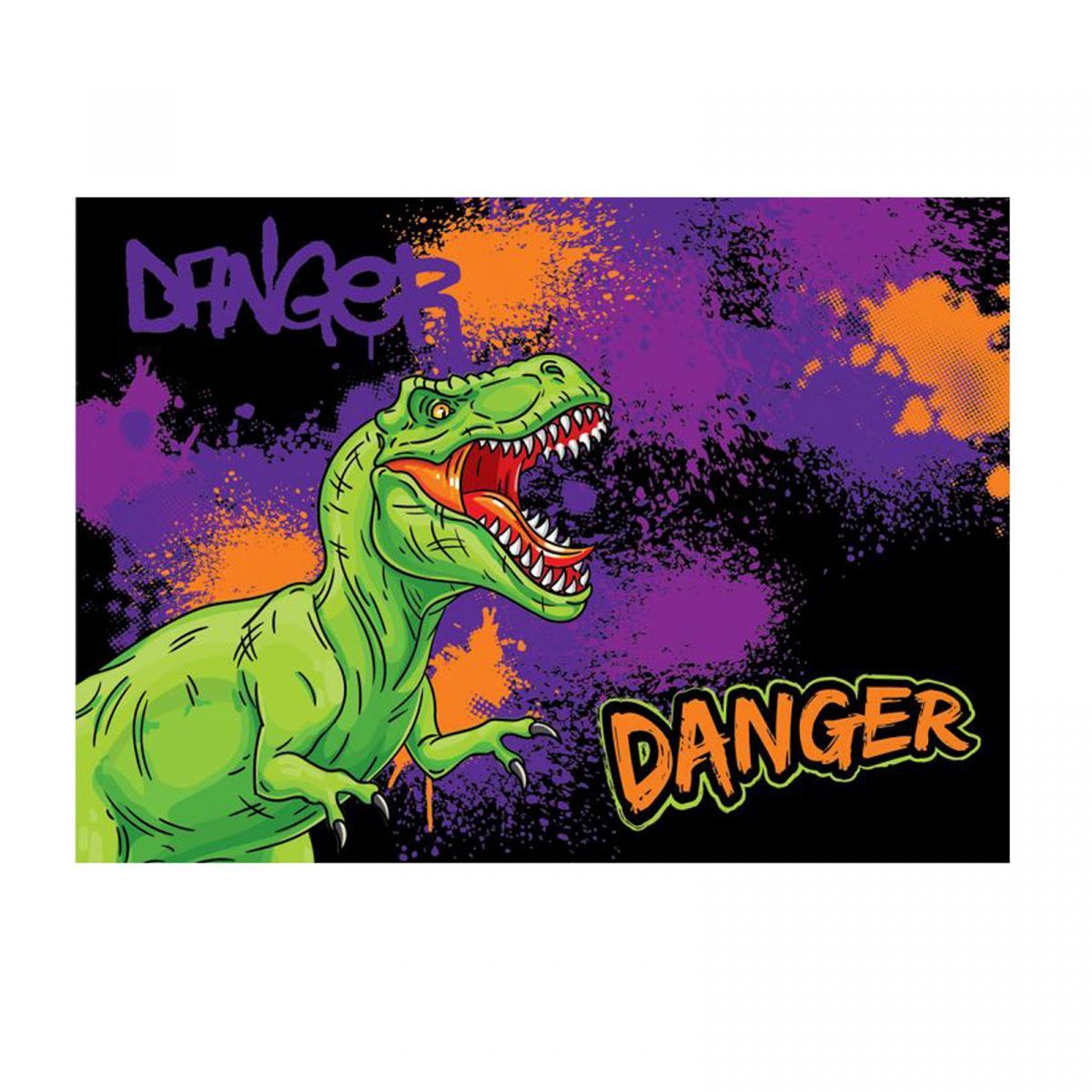 Клеенка для уроков труда 50*70 Danger Dino 214512 | Магазин канцтоваров и игрушек Львёнок