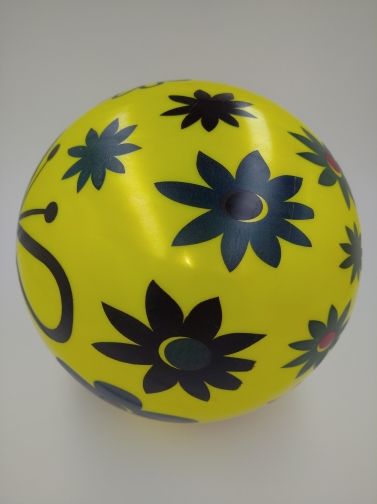 Мяч резиновый. Цветы | Магазин канцтоваров и игрушек Львёнок