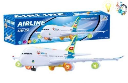 Самолет  A380 AIRBUS. W258-1/8630 | Магазин канцтоваров и игрушек Львёнок