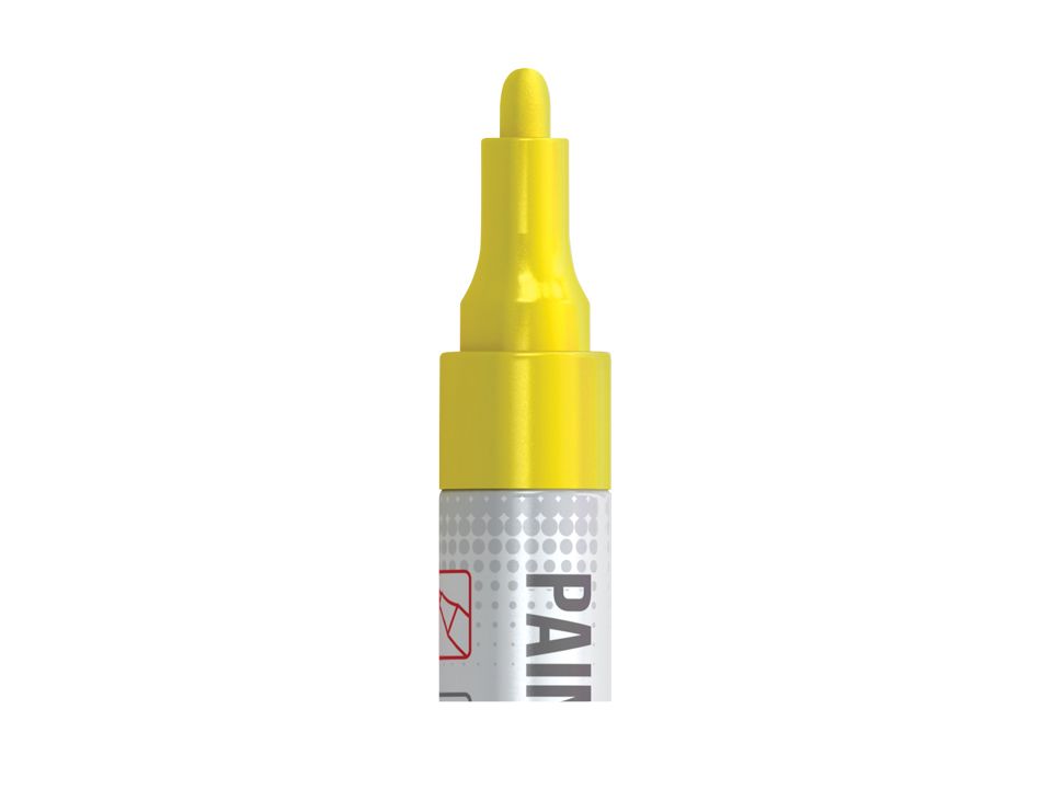 Маркер-краска 2-4мм "Uniline PA400" BMk_02105 желтая | Магазин канцтоваров и игрушек Львёнок