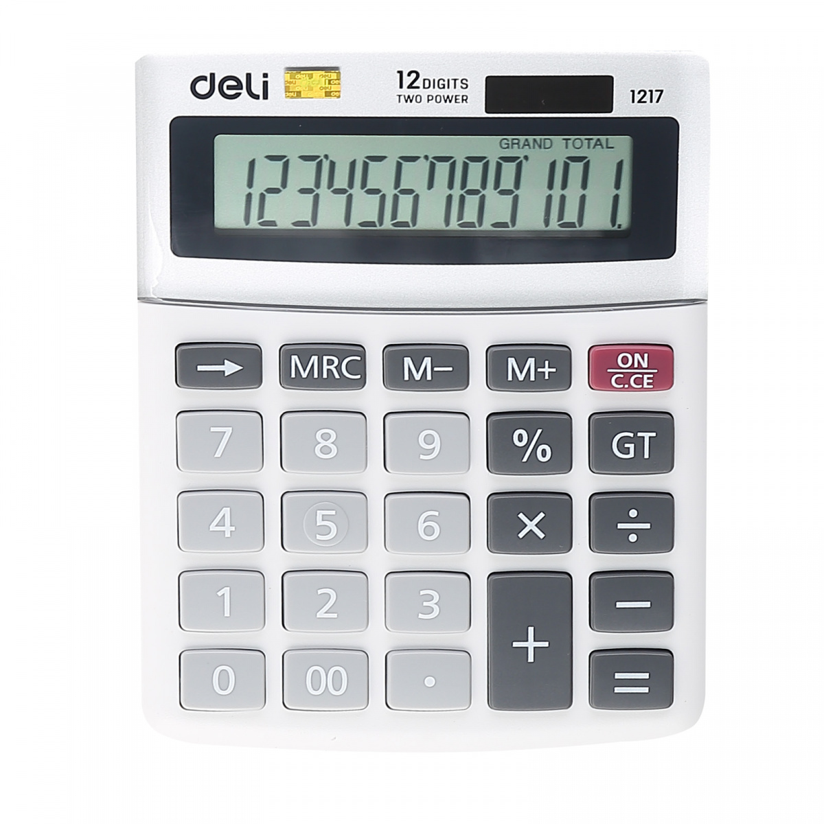 Калькулятор настольный 12 разрядов E1217 двойное питание 133*106*33мм ассорти | Магазин канцтоваров и игрушек Львёнок