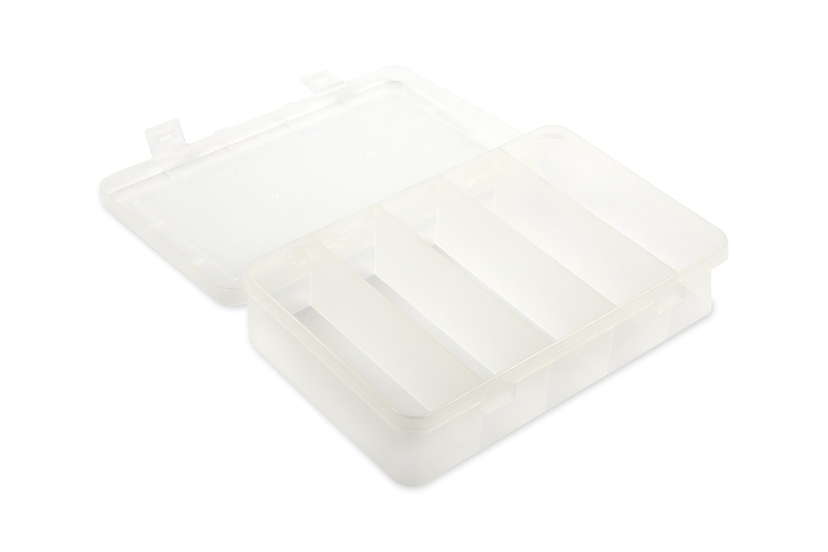 Коробка пластиковая для швейных принадлежностей OM-012 прозрачная | Магазин канцтоваров и игрушек Львёнок