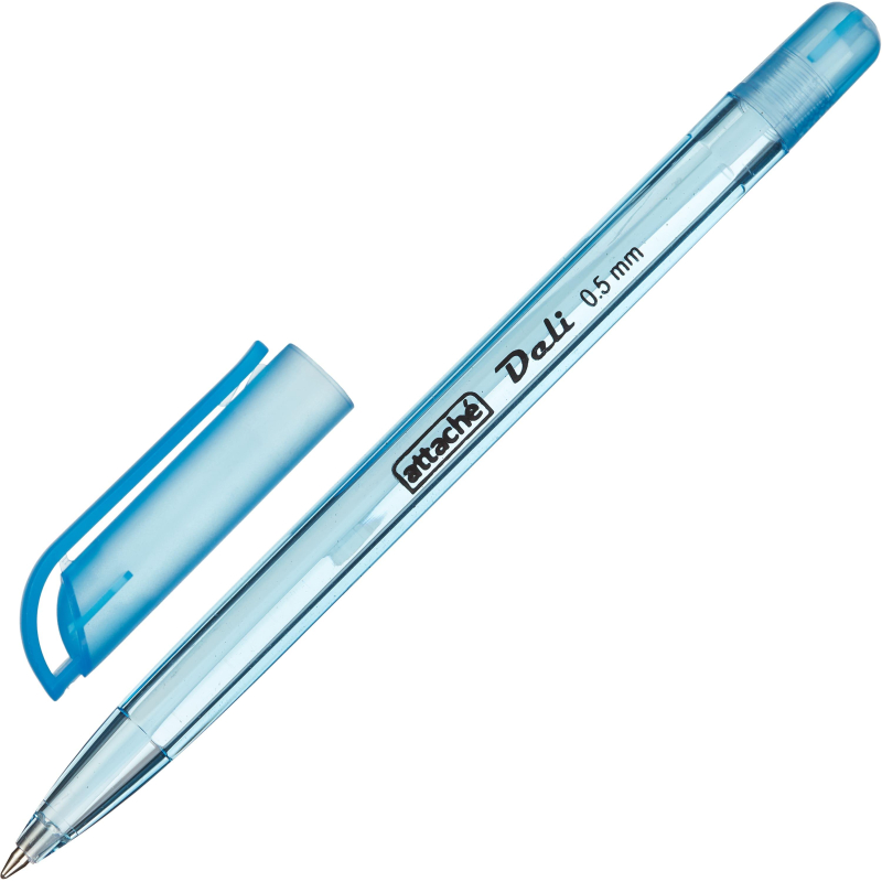 Ручка шариковая 0,5мм Deli масляная основа 131231 синяя | Магазин канцтоваров и игрушек Львёнок