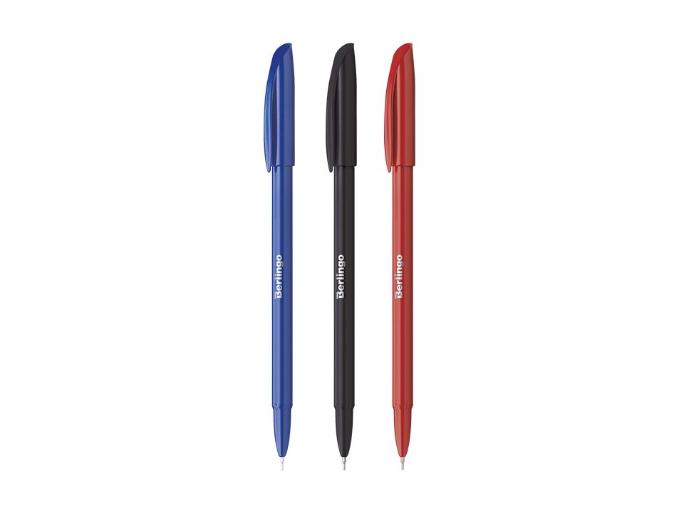 Ручка шариковая 0,7мм "Metallic" CBp_70752 синяя, корпус ассорти | Магазин канцтоваров и игрушек Львёнок