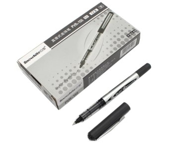 Ручка роллер 0,5мм "Galaxy" BX-7 корпус металлик PVR-155 черная | Магазин канцтоваров и игрушек Львёнок
