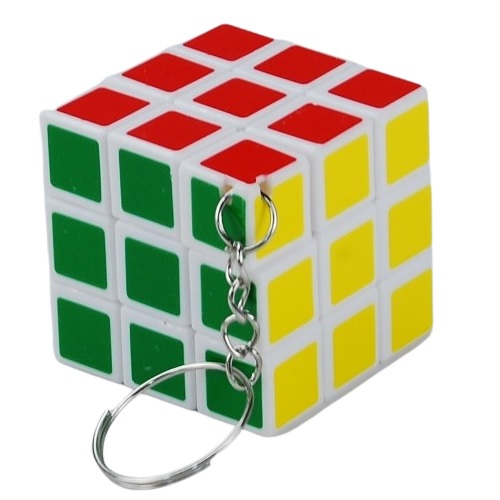 Кубик-Рубика брелок 4см 6599 | Магазин канцтоваров и игрушек Львёнок