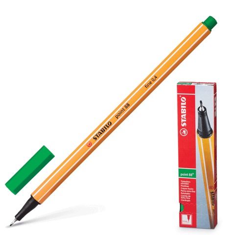 Ручка капил (линер) 0.4 однораз  Point 88/96 | Магазин канцтоваров и игрушек Львёнок