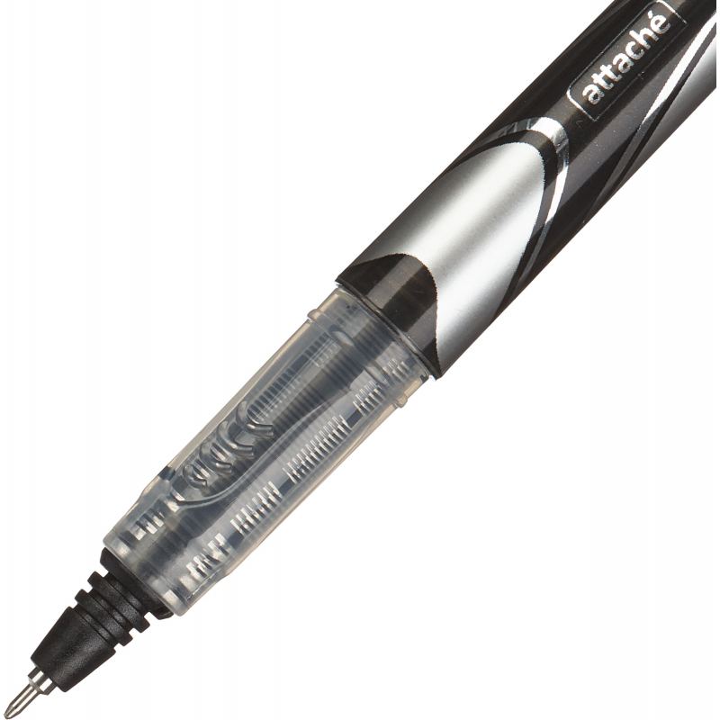 Ручка-роллер 0,3мм Direct 253738 черная | Магазин канцтоваров и игрушек Львёнок