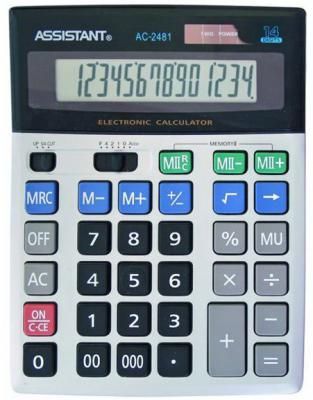 Калькулятор (14 разр) AC-2481 | Магазин канцтоваров и игрушек Львёнок