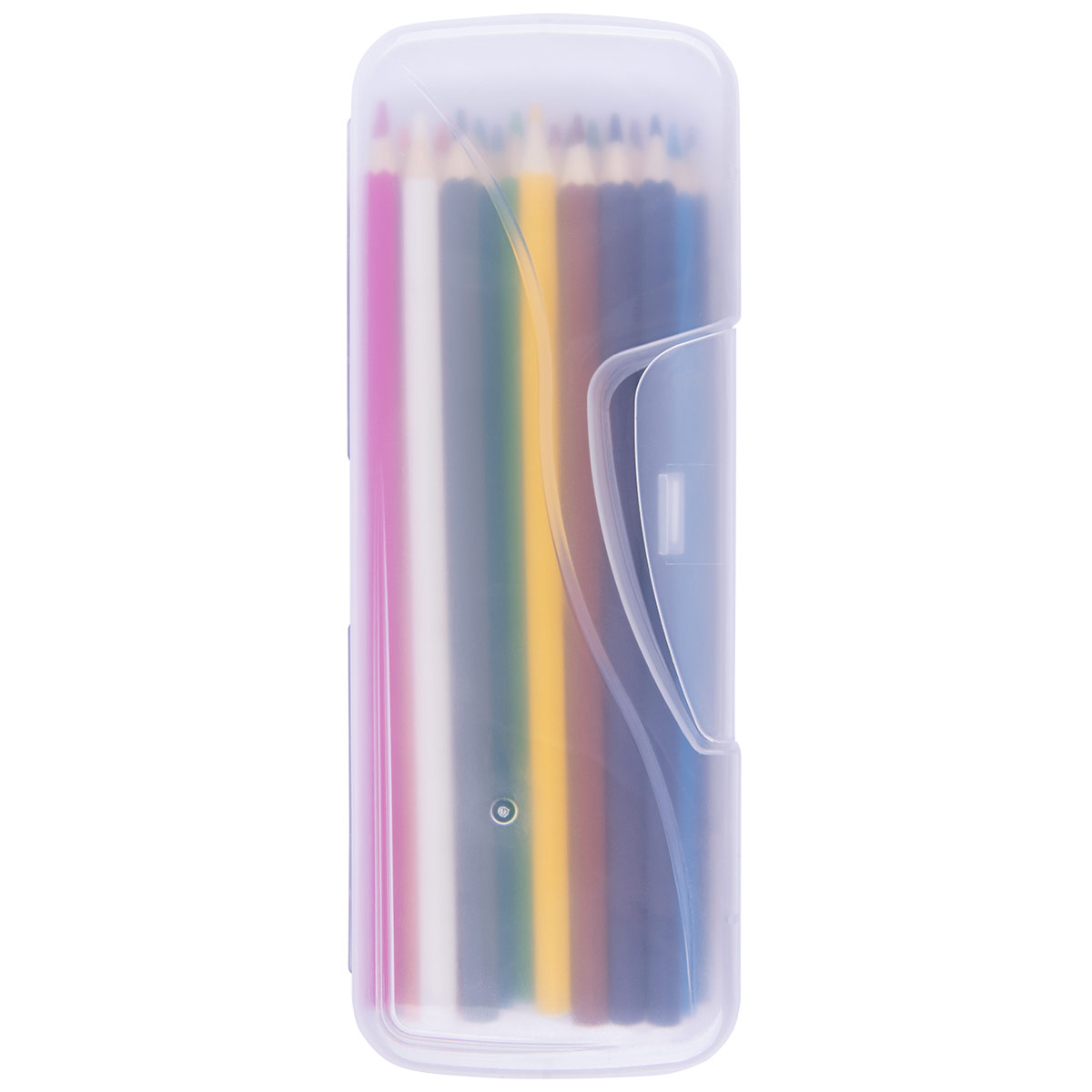 Набор цветных карандашей 24цв в пенале LCPN-24 | Магазин канцтоваров и игрушек Львёнок