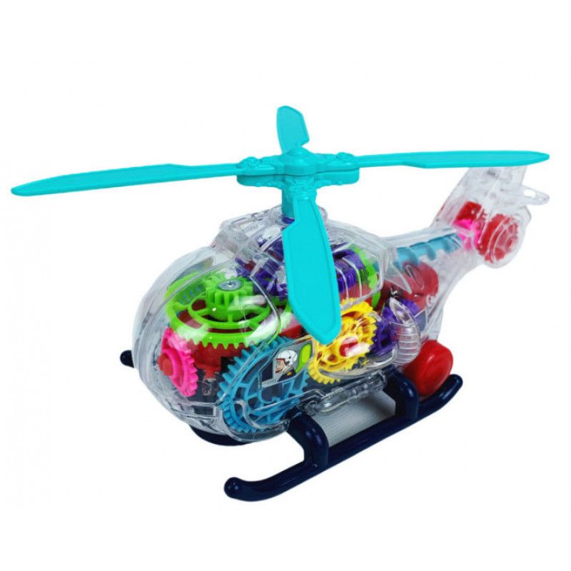 Танщующий вертолет с шестеренками 0713/5423146 | Магазин канцтоваров и игрушек Львёнок