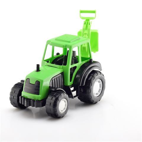 Трактор пластмассовый с ковшом 23см BTG-039 | Магазин канцтоваров и игрушек Львёнок