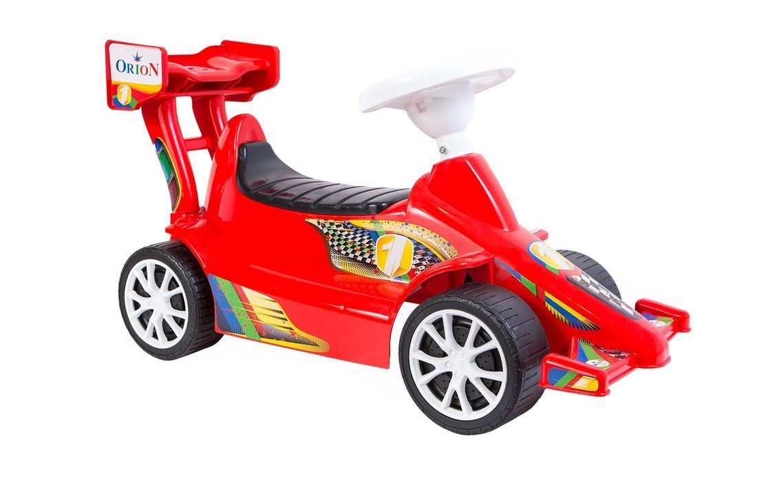 Машина-каталка Супер Спорт, красная 894_К | Магазин канцтоваров и игрушек Львёнок