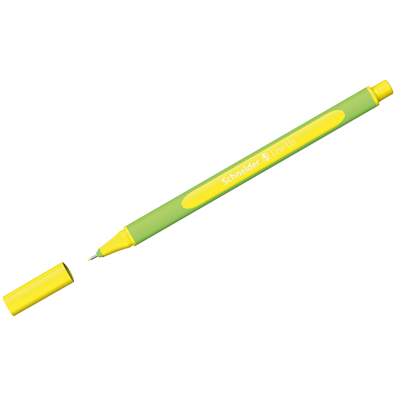 Ручка-линер Line-Up  0.4мм 191064 Неоновая желтая | Магазин канцтоваров и игрушек Львёнок