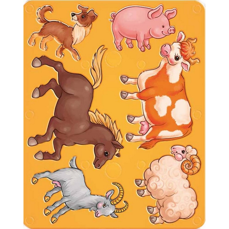 Трафарет для рисования "Домашние животные" 9С 447-08 | Магазин канцтоваров и игрушек Львёнок