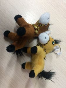 Брелок Лошадь с бубенцами 10см | Магазин канцтоваров и игрушек Львёнок