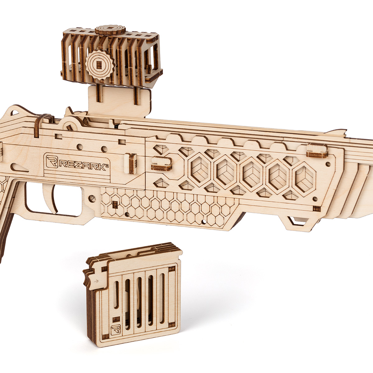 Пазл 3D 118 элементов Резинкострел "Снайперская винтовка" PTT-05 | Магазин канцтоваров и игрушек Львёнок