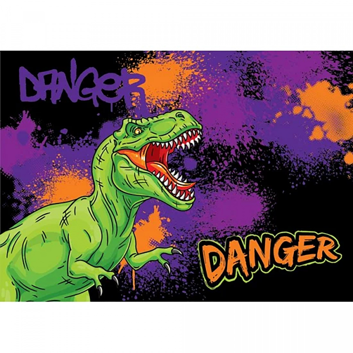 Клеенка для уроков труда 35*50 Danger Dino 214196 | Магазин канцтоваров и игрушек Львёнок