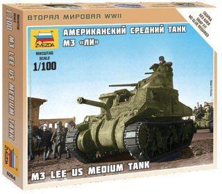 Модель Американский танк М3 «Ли» 6264 | Магазин канцтоваров и игрушек Львёнок