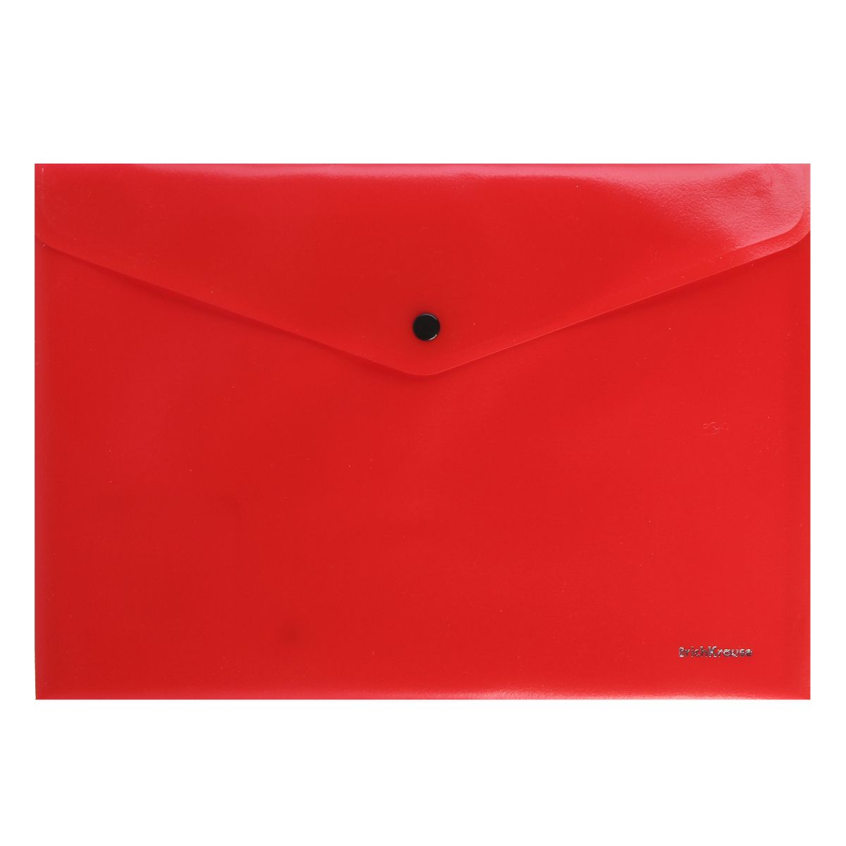 Папка-конверт на кнопке А4 (232*333мм) 0,14мм Fizzy Classic 50175 непрозрачная красная | Магазин канцтоваров и игрушек Львёнок