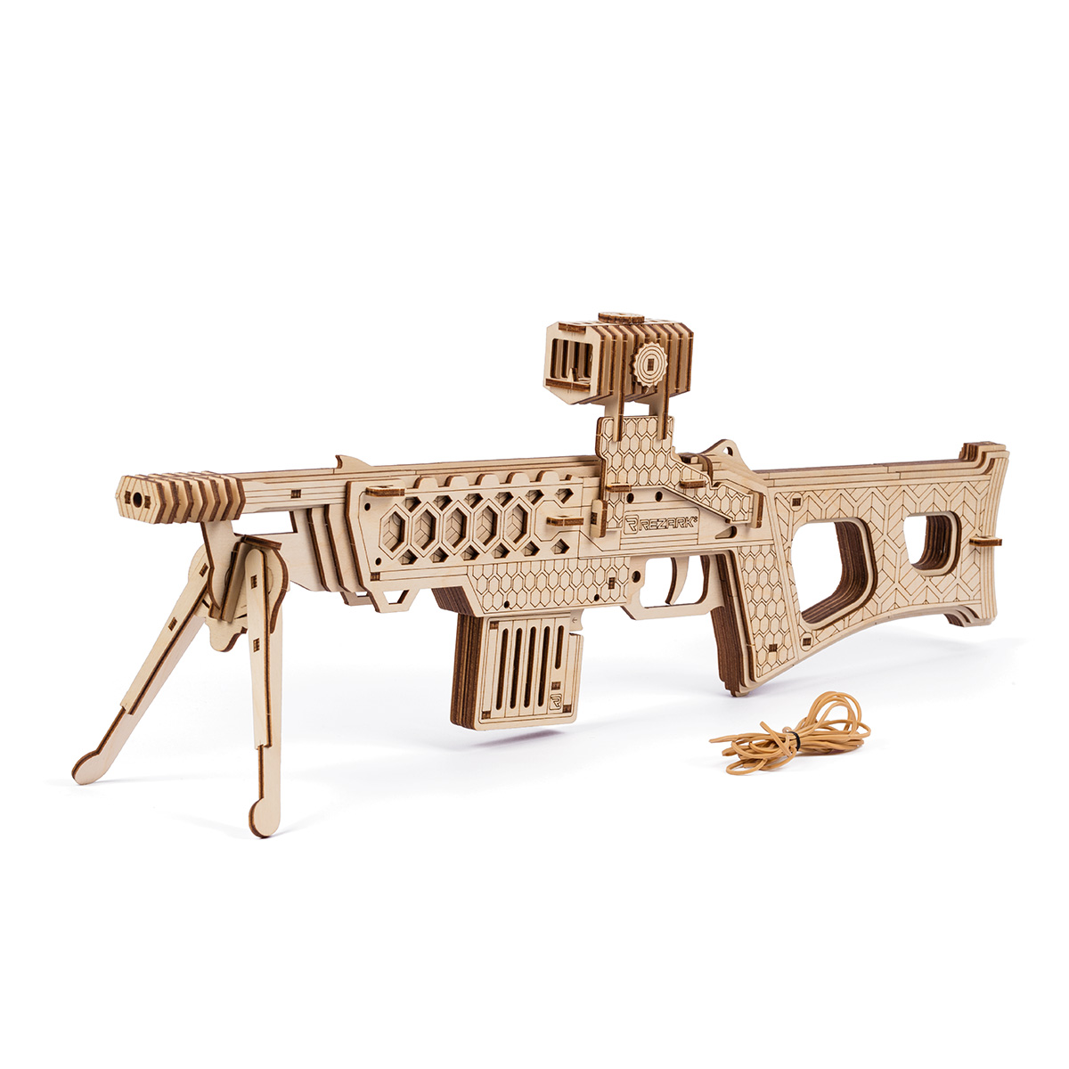 Пазл 3D 118 элементов Резинкострел "Снайперская винтовка" PTT-05 | Магазин канцтоваров и игрушек Львёнок