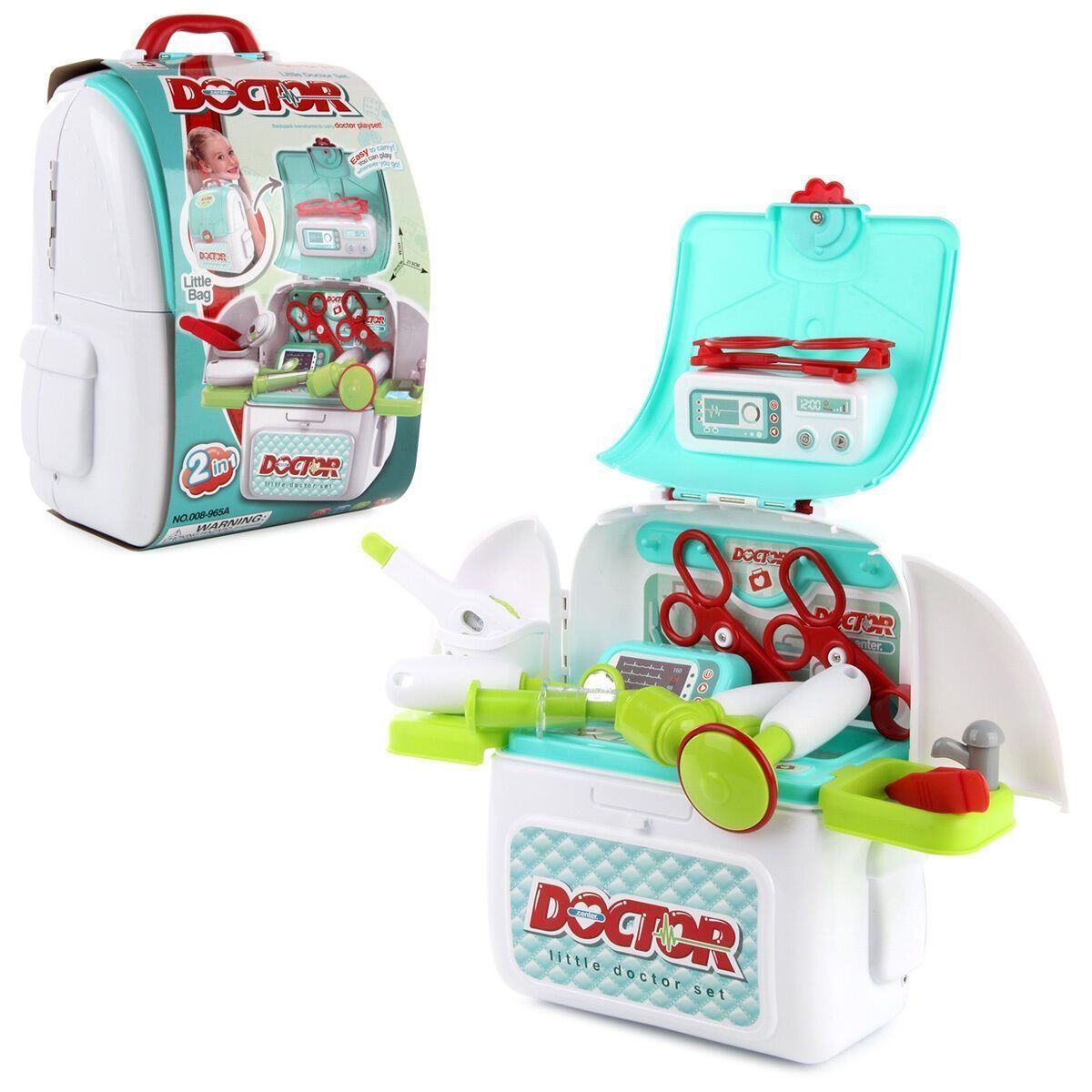 Рюкзак доктор 101928 | Магазин канцтоваров и игрушек Львёнок