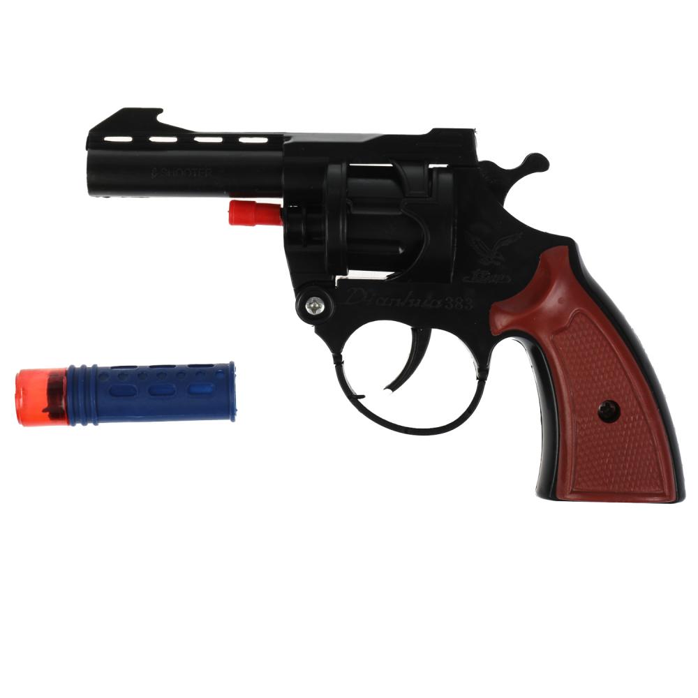 Револьвер под пистоны C389-H41038-R | Магазин канцтоваров и игрушек Львёнок