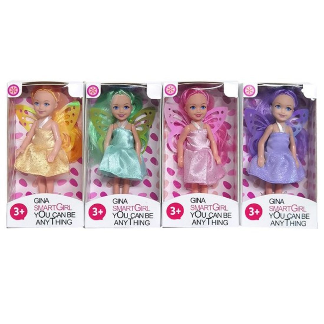 Кукла-фея 13,5см 201138755 | Магазин канцтоваров и игрушек Львёнок