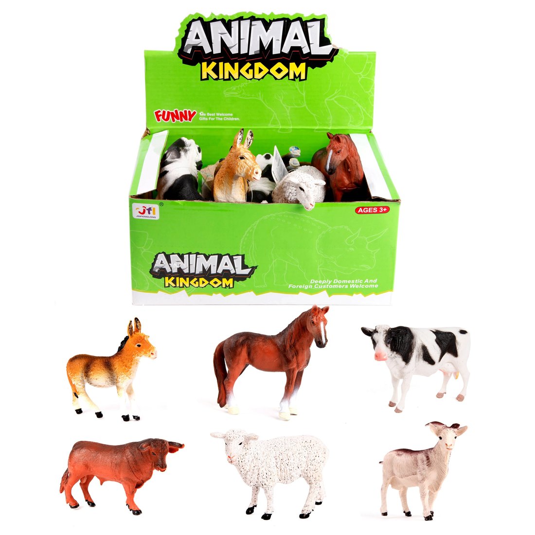 Резиновые животные в ассортименте 16078В | Магазин канцтоваров и игрушек Львёнок
