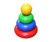 Пирамида Малышок-3Ш(шар) 00919 | Магазин канцтоваров и игрушек Львёнок