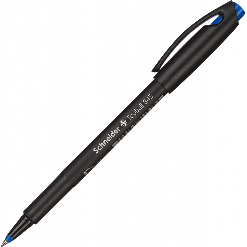 Ручка-роллер 0,5мм "TopBall 845" 184503 синяя | Магазин канцтоваров и игрушек Львёнок