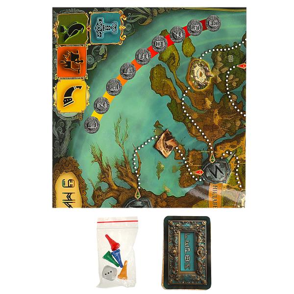 Настольная игра-ходилка Война богов: Рагнарёк 40 карточек 4650250597940 | Магазин канцтоваров и игрушек Львёнок
