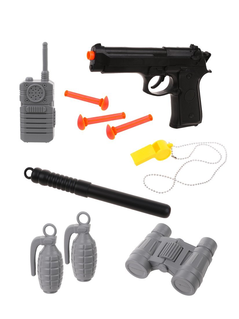Игровой набор Полиция 10 предметов M0778 | Магазин канцтоваров и игрушек Львёнок