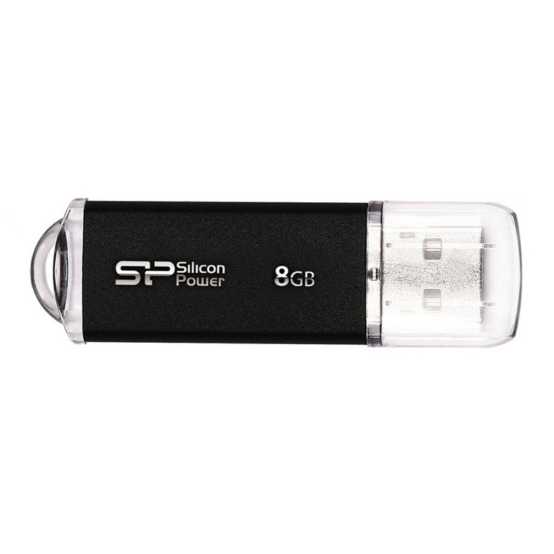 Флешка USB 2.0 8gb SP SP008GBUF2M01V1K | Магазин канцтоваров и игрушек Львёнок