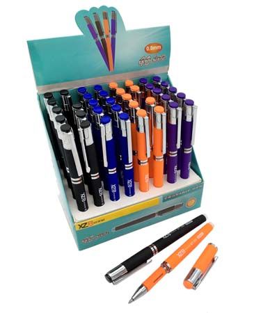 Ручка шариковая 0,8мм пиши-стирай XZB BT-808/CJ-3 синяя | Магазин канцтоваров и игрушек Львёнок