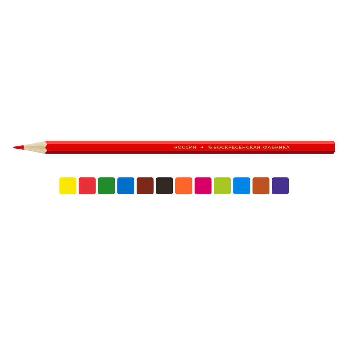 Набор цветных карандашей 12цв "Волшебные сказки" FP-CP-1012 | Магазин канцтоваров и игрушек Львёнок