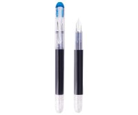 Ручка перьевая 0,5мм (перо F) BX-18/FP20 одноразовая синяя | Магазин канцтоваров и игрушек Львёнок