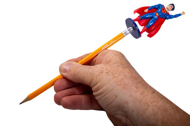 Игрушка-топпер на карандаш 7,5 см, 12 видов Лига Справедливости  JLA2005 | Магазин канцтоваров и игрушек Львёнок