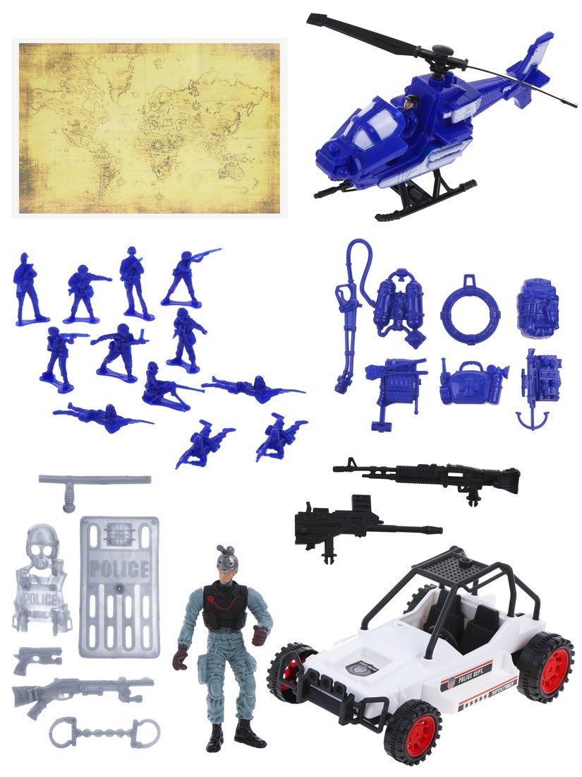 Игровой набор Полиция 22 предмета 200535292 | Магазин канцтоваров и игрушек Львёнок