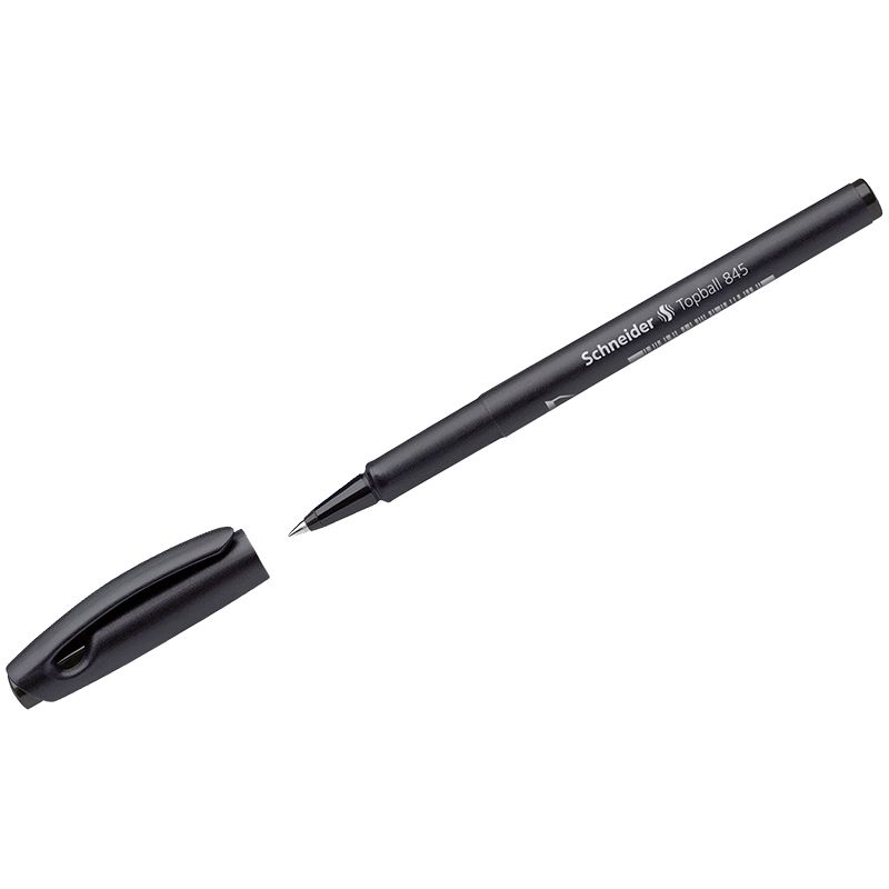 Ручка- роллер 0.3мм Topball 845 черная | Магазин канцтоваров и игрушек Львёнок