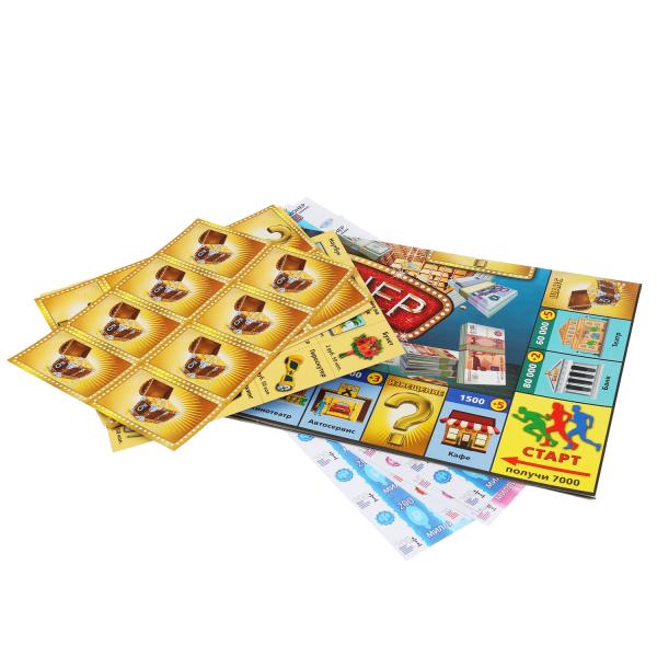 Настольная экономическая игра Миллионер с монетами 4690590224786 | Магазин канцтоваров и игрушек Львёнок