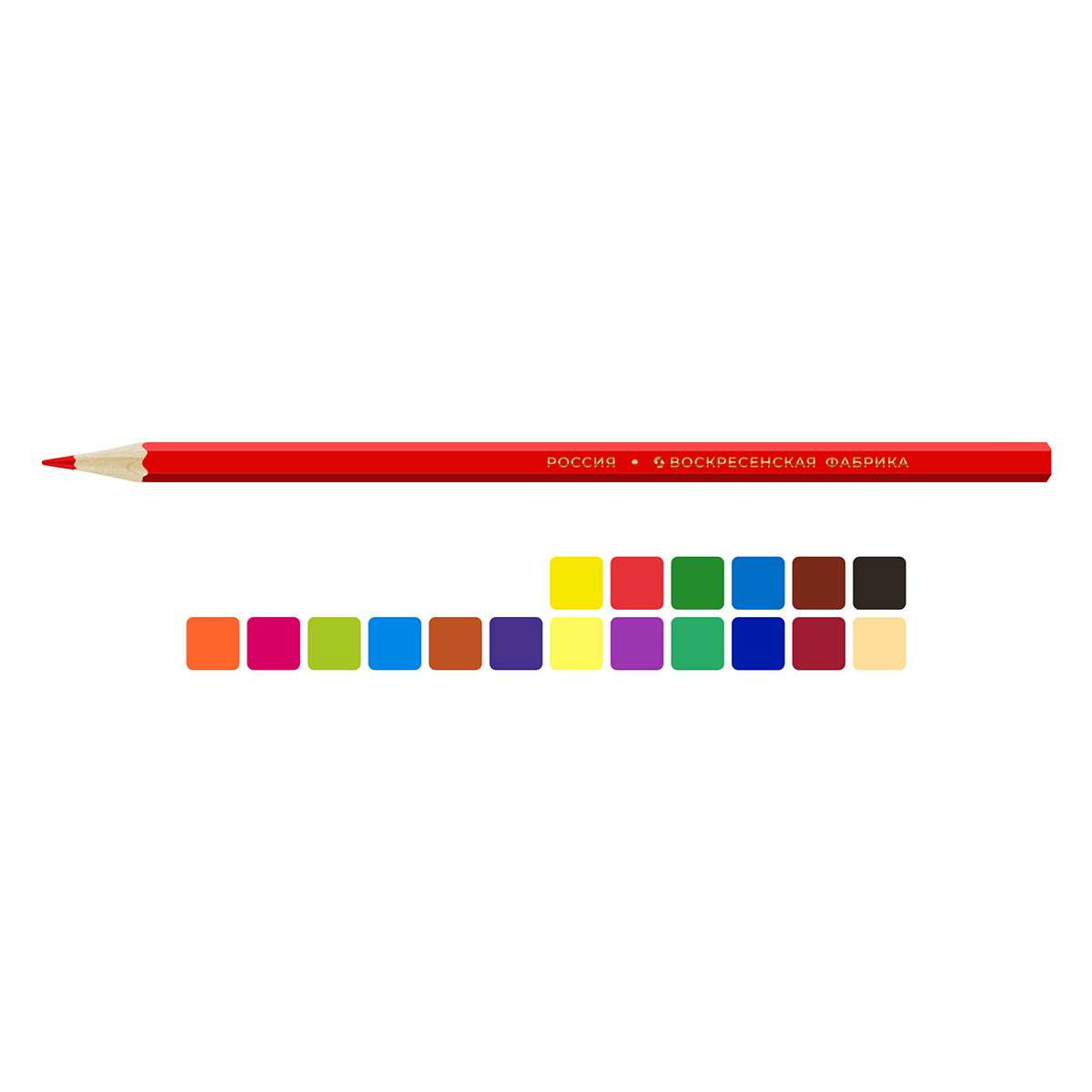 Набор цветных карандашей 18цв "Волшебные сказки" FP-CP-1018 | Магазин канцтоваров и игрушек Львёнок