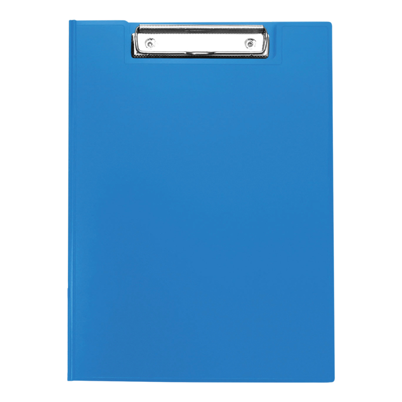 Папка-планшет А4 с зажимом  245658 синий | Магазин канцтоваров и игрушек Львёнок