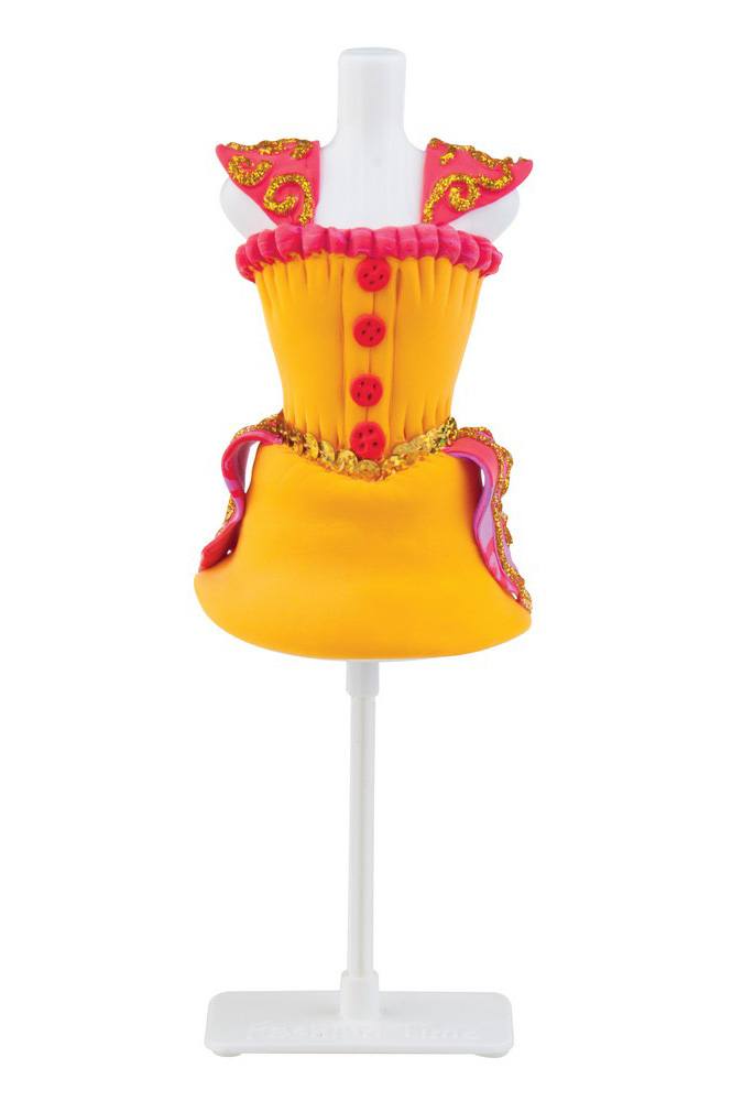 Набор масса для лепки и манекен 99099 Желтое платье | Магазин канцтоваров и игрушек Львёнок
