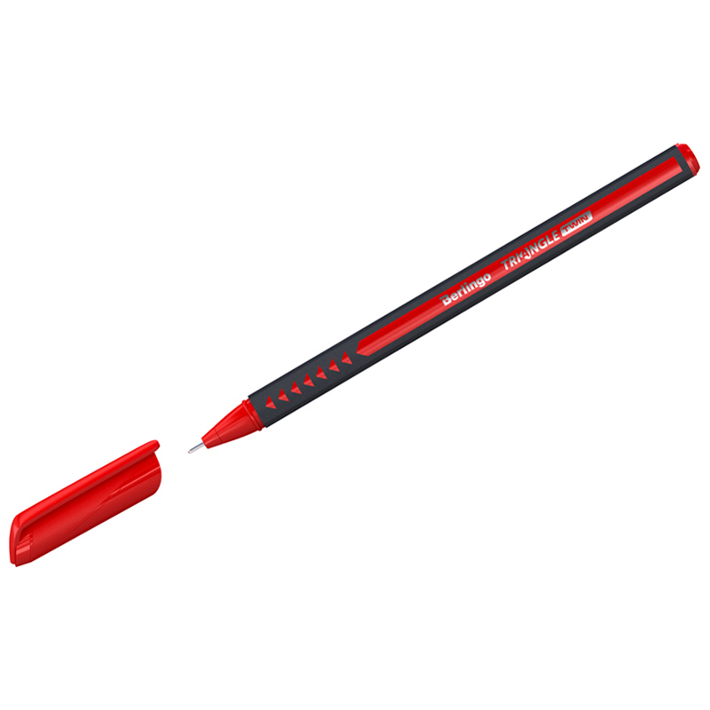 Ручка шариковая 0,7мм "Triangle Twin" CBp_07285 красная | Магазин канцтоваров и игрушек Львёнок