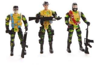 Набор Военный солдаты 3шт + оружие 3шт YF3148-4 | Магазин канцтоваров и игрушек Львёнок