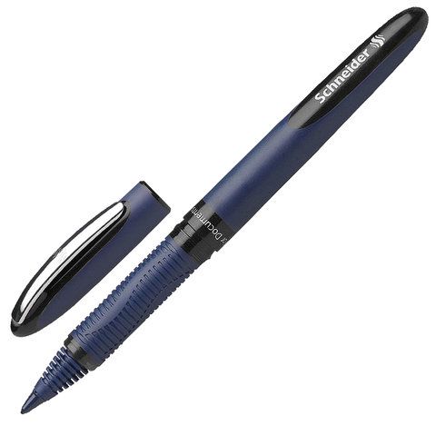 Ручка роллер 0.8мм One Business 183001,черная | Магазин канцтоваров и игрушек Львёнок